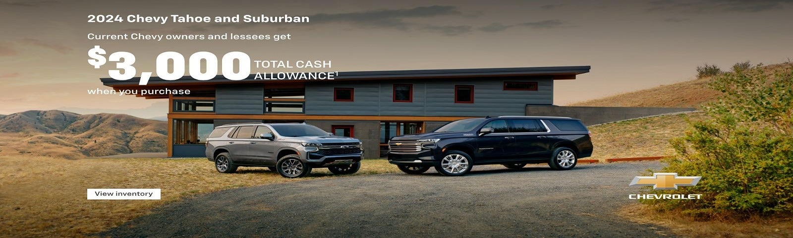 2024 Tahoe and Suburban for you at Bell Chevrolet in Sistersville WV